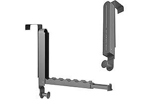 Over the Door Hook Hanger with Retractable Rod and Foldable Door Drying Rack