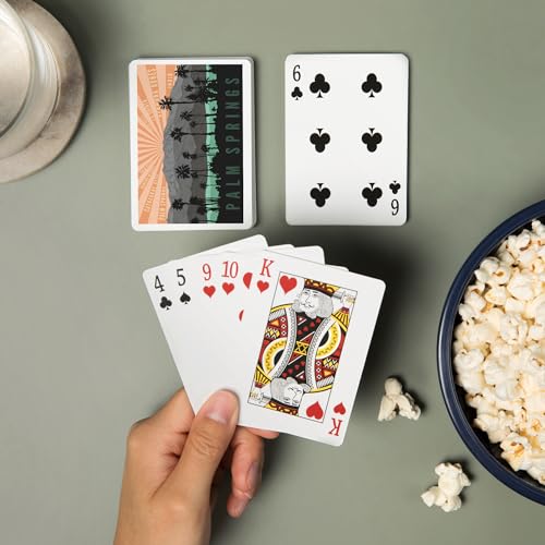 Baraja de 52 naipes Palm Springs Palm Trees Poker miniatura 2