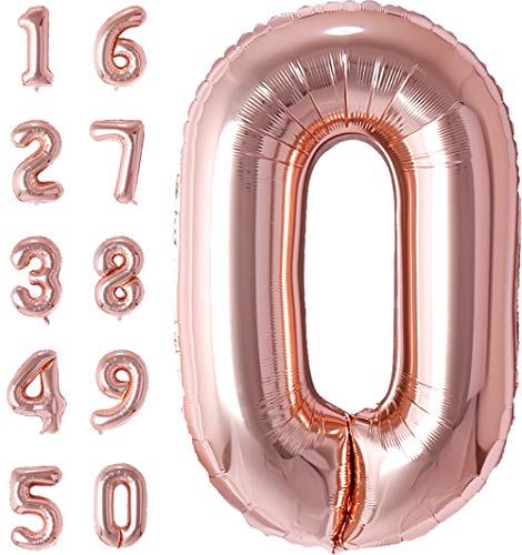 Discoverhome - Palloncini rosa XXL per compleanni