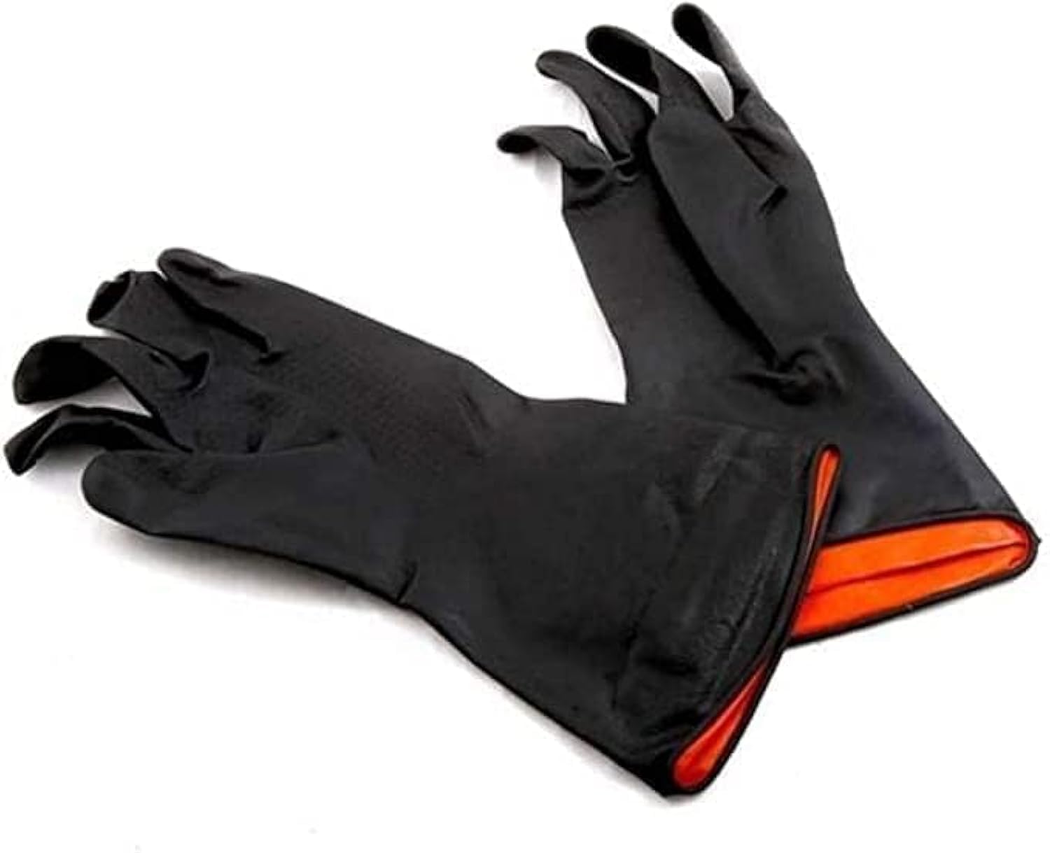 poaker Rubber Black Gloves: The Ultimate Choice for Industrial, Disposable, and Mechanic Needs – Latex-Free, Powder-Free, with Diamond Texture for Superior Grip (100 GRAM)