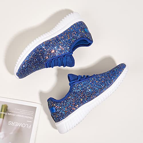 Image of K KIP WOK Fashion Glitter Sneakers for Womens Silp On Running Shoes Lightweigt Tennis Walking Sneakers