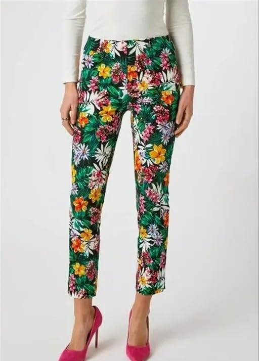 Women's Floral Print Leggings | Stylish Flower Leggings