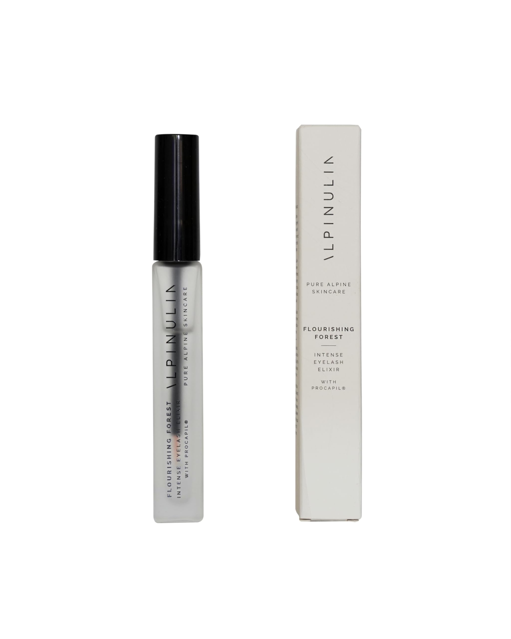 ALPINULIN FLOURISHING FOREST Wimpernserum ohne Hormone 8ml - Lash Serum für gesunde, dichte Wimpern und Augenbrauen ganz ohne hormonelle Nebenwirkungen