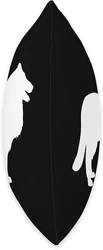 Miniatura 2 de Border Collie for Men Women Boys Girls by RJ Border Collie Dog-Mom Dad Pet Cute Funny Puppy Throw Pillow, 16x16, Multicolor