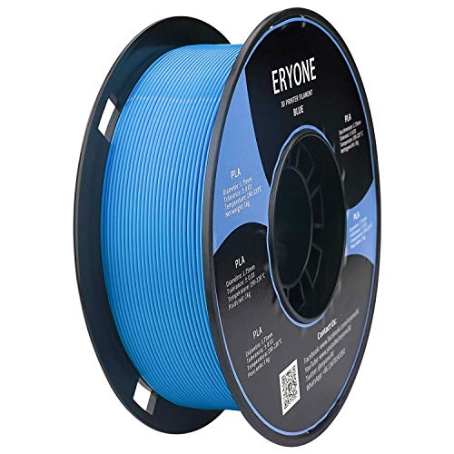 REES52 1.75mm ABS 3D Printer Filament 1KG Spool (2.2lbs), Luminous Blue