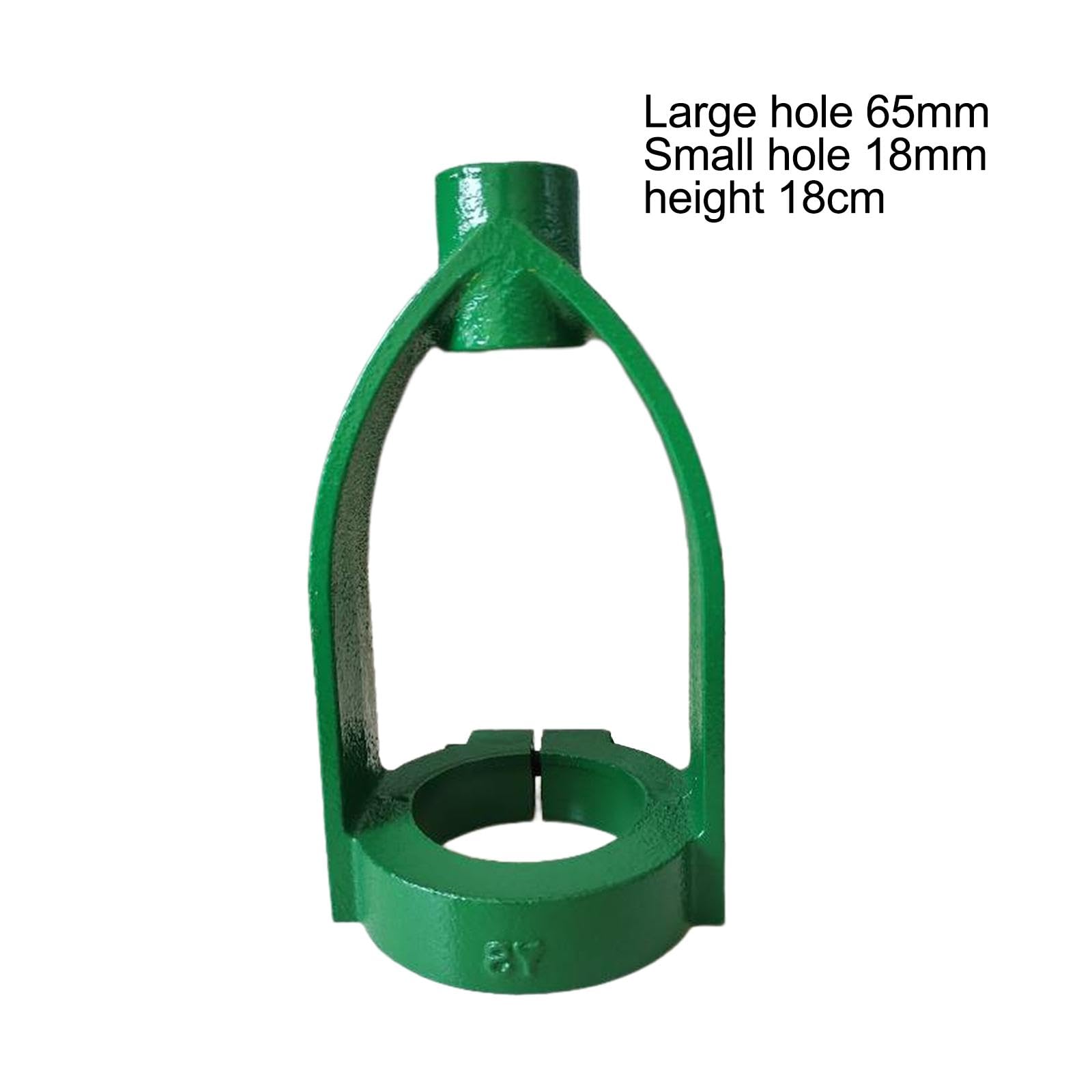 Generic Adaptador de Broca de Agujero Cuadrado Herramientas de Espiga de Mortaja para Carpintería Profesional de Acero con Manga Reductora de 65-40 Mm 65-53 M, Verde