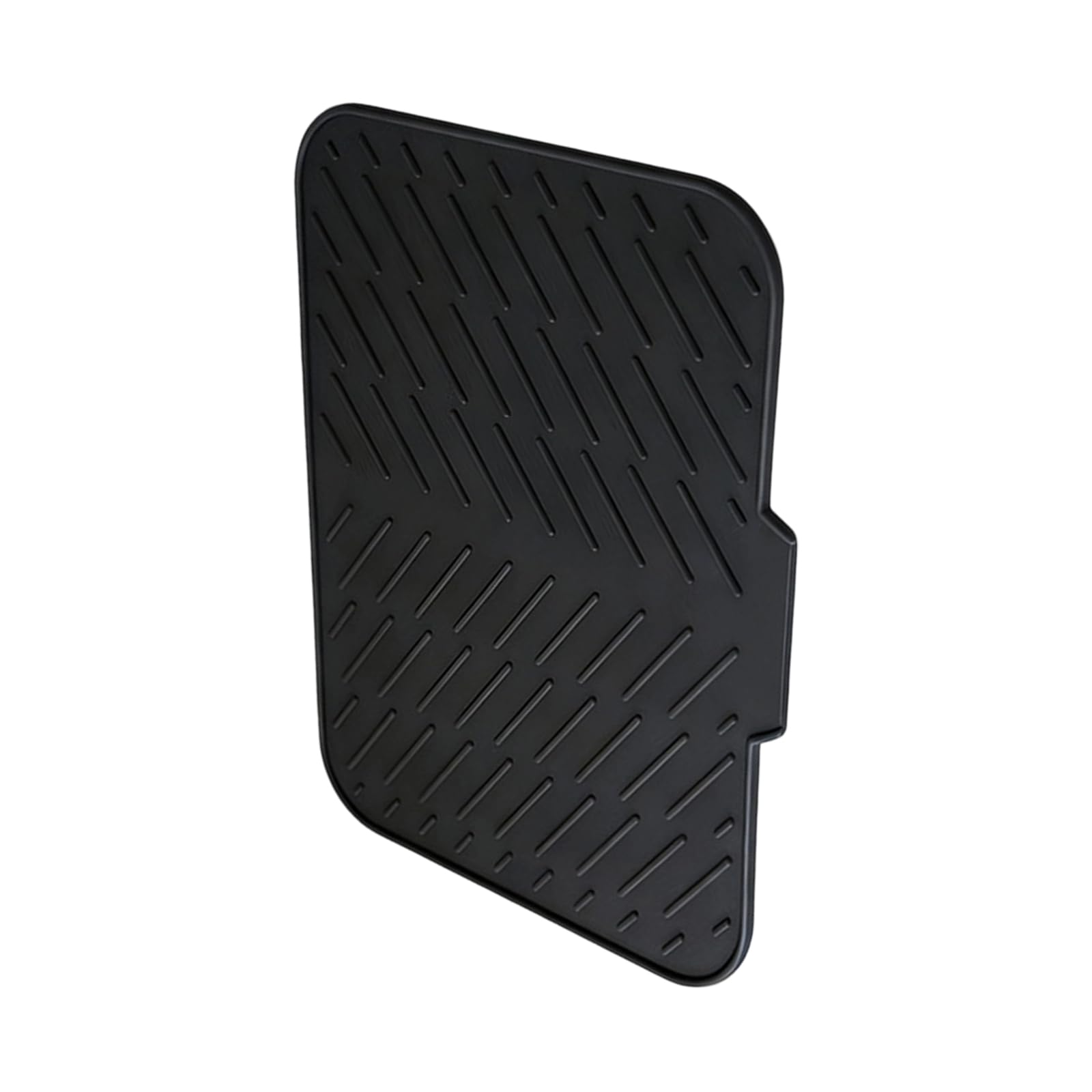Limtula Black Sustainable Silicone Water Absorbing Mat For Sink Countertop Oven And Refrigerator Use In Modern Kitchens Hygienic Kitchen Drying Solution