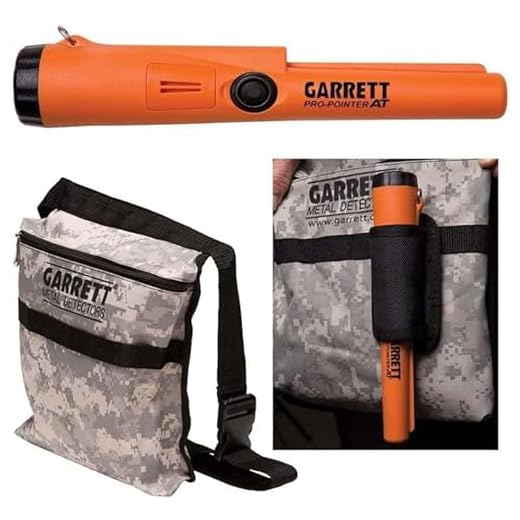 Garrett Pro Pointer AT Metal Detector Waterproof ProPointer with Garrett Camo Pouch