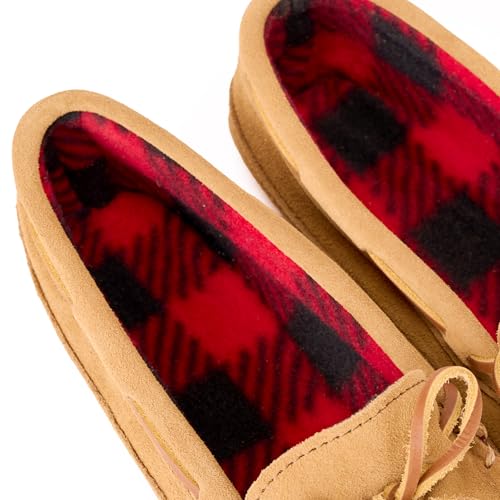 Image of Minnetonka Men's Double Bottom Fleece Slipper