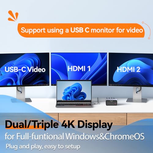 Thunderbolt 4 Docking Station Dual Monitor