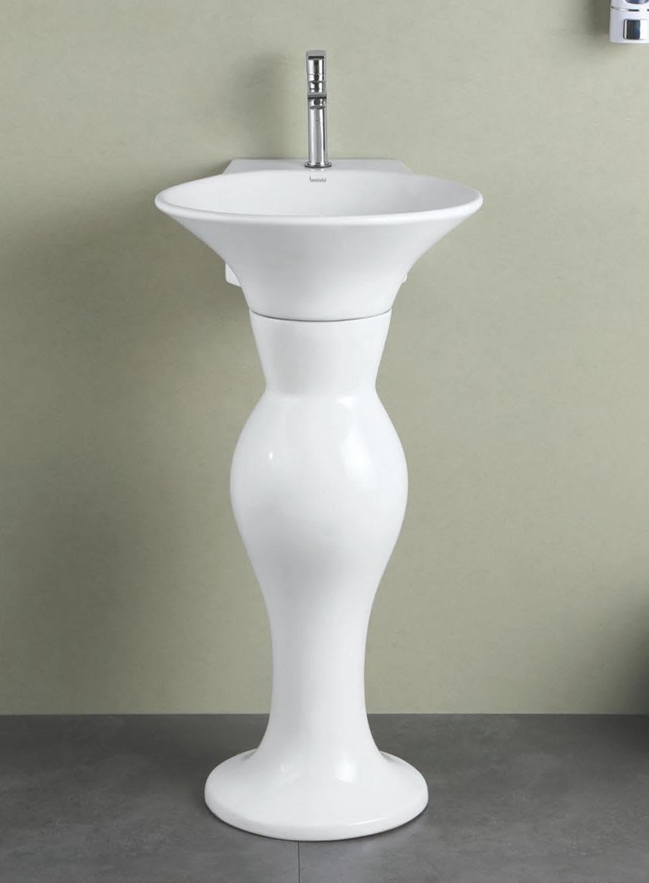 See full amazon price history chart for Nexa Bathware Ceramic Pedestal Free Standing Wash Basin For Bathroom & Livingroom (18 X 21 X 34 Inches) DOPHINE Nexa Bathware Ceramic Pedestal Free Standing Wash Basin For Bathroom & Livingroom (18 X 21 X 34 Inches) DOPHINE (B0D7RLNDLX) Amazon Price History, Amazon Price Tracker