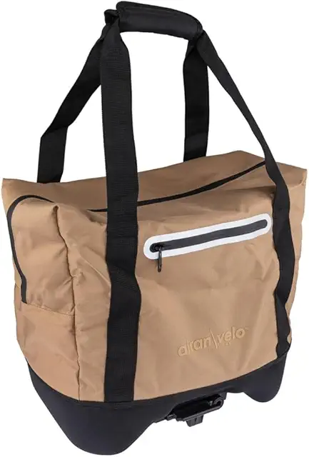 ATRAN Velo Beat Brown AVS Wasserdichte Fahrradtasche 27L für Enthusiasten