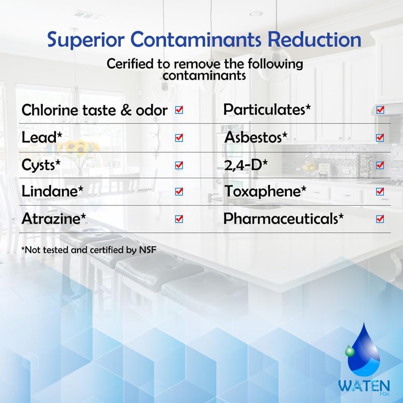 ICE2 F2WC9I1 ICE Maker Filter Replacement, Compatible with ice2 F2WC9I1 W10565350, W10480323, Used in 50 Ib Ice Maker Machines,2 PACKS - Image 2