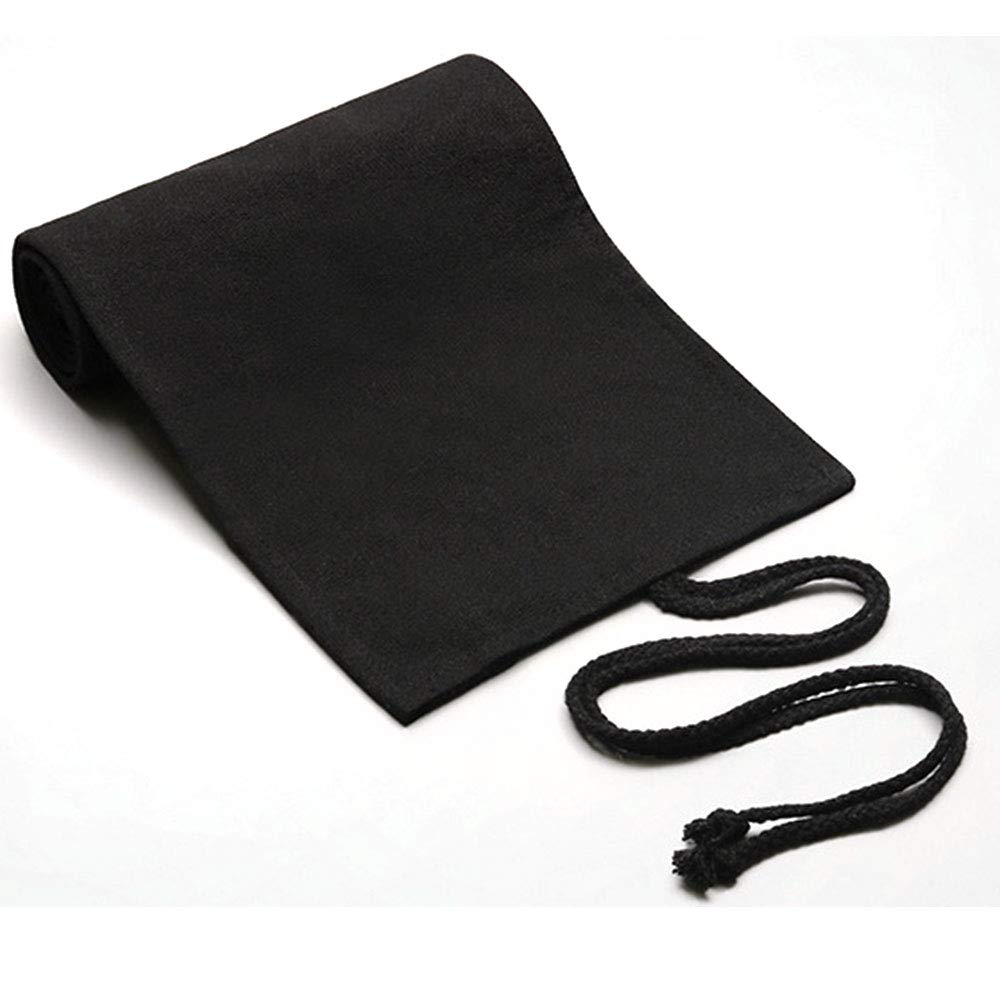 12-72 Black Holes Canvas Pencil Wrap Roll Up Pencil Case Pen Holder Bag Storage Pouch for Colored Pencils Draw Pen Brush,Gift for Student/Adult - Image 3