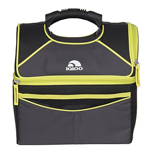 Igloo Playmate Gripper 16 Tech Basic, Black/Volt Yellow, 16 Cans - //coolthings.us