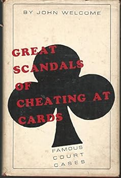 Hardcover Great scandals of cheating at cards;: Famous court cases Book