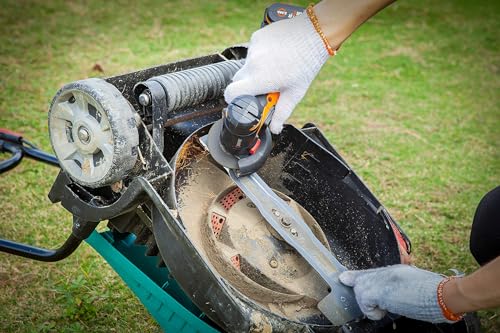 Worx 20V Mini Cutter WX801.9 (Bare Tool) Cordless Angle Grinder, Tool-Less Adjustment, 76mm Disc Size, 3 Cutting Disks, 1 Grinding Disc, PowerShare 8 Worx 20V Mini Cutter WX801.9 (Bare Tool) Cordless Angle Grinder, Tool-Less Adjustment, 76mm Disc Size, 3 Cutting Disks, 1 Grinding Disc, PowerShare - Image 8