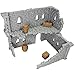 Extruded Gaming Building Ruins Set 2A