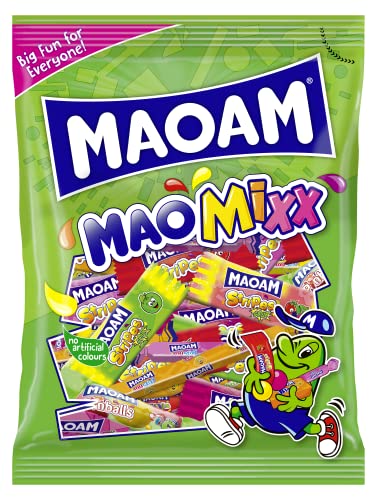 Haribo Maoam Mao Mixx, Caramelle Toffee, Gusto Frutta E Cola, Ideali Per Feste E Dolci Momenti Di Relax - 250gr