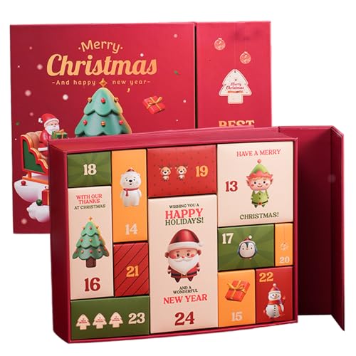 Calendrier de l'Avent de 12 jours pour un décompte en famille
