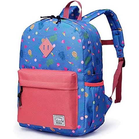 VASCHY Kids School Backpack with Fruits Design Cover