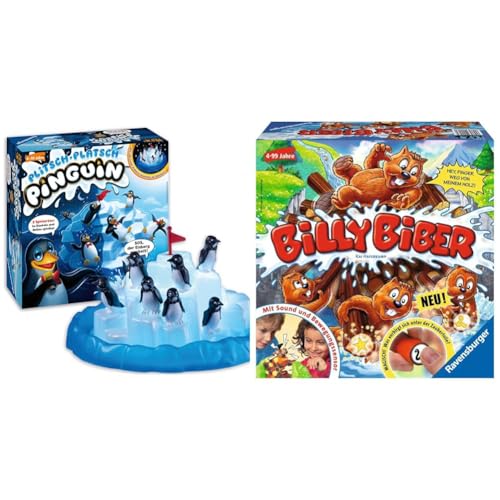 Ravensburger 21325 Plitsch Platsch Pinguin großer Spielspaß mit...