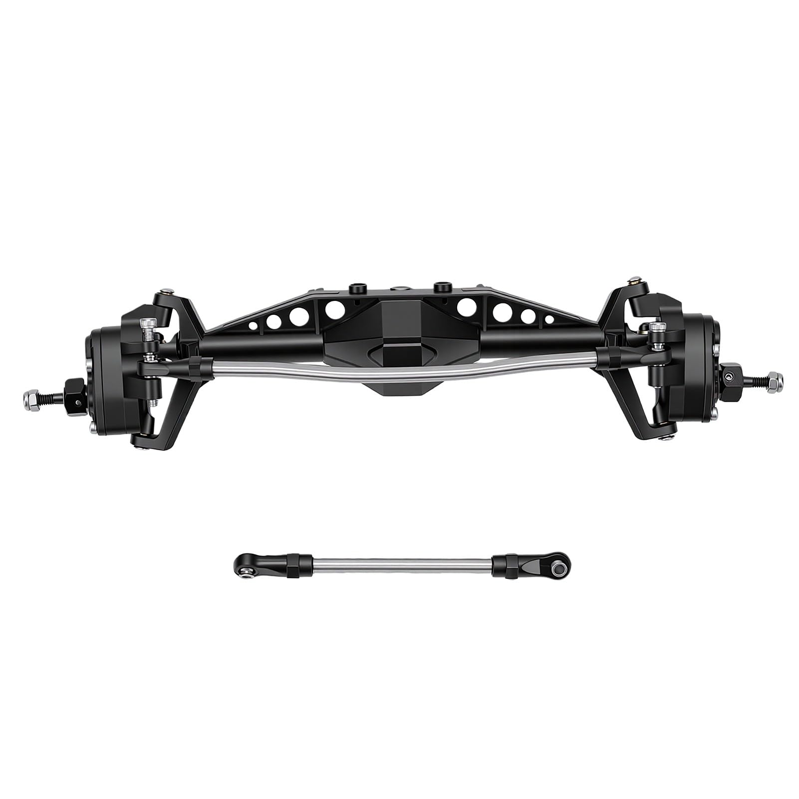 POENVFPO Oś Przednia RC 1/10 RC do Gąsienic Axial Capra, oś Portalowa ze
