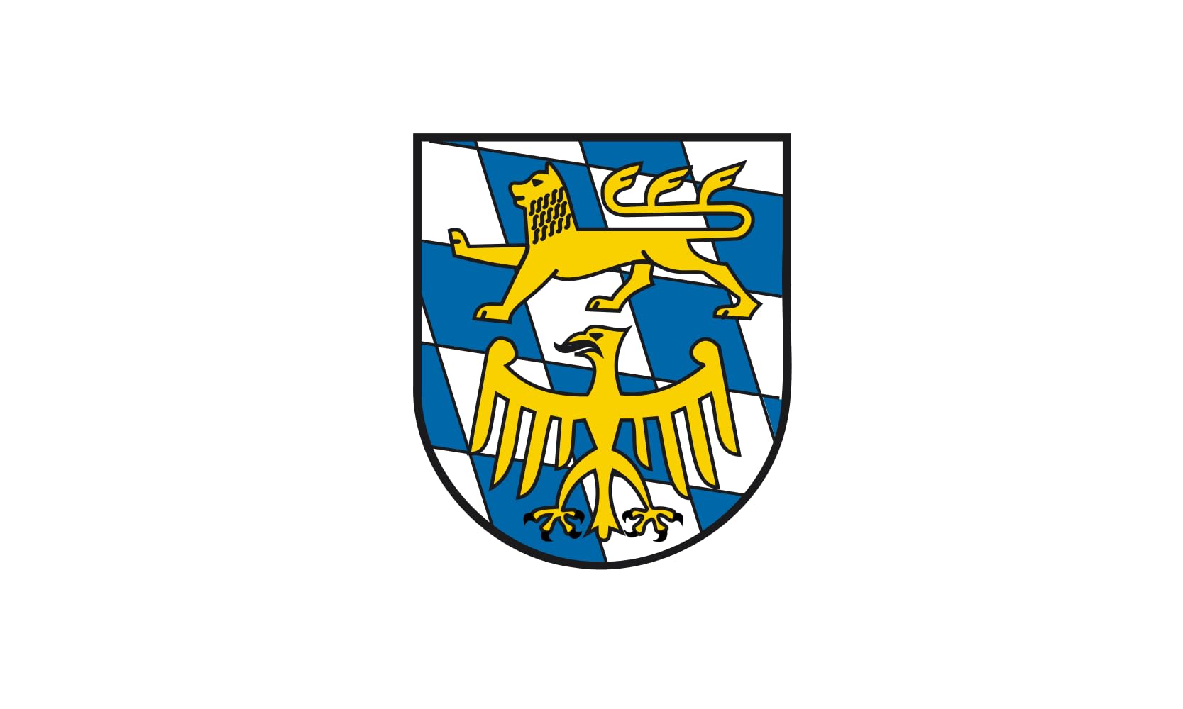 Drapeau large Landkreis Starnberg paysage 1.35m² pavillon extérieur horizontal