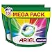 Ariel Pods Detergente Lavadora Cápsulas 108 Lavados (2 x 54), Color y Brillo