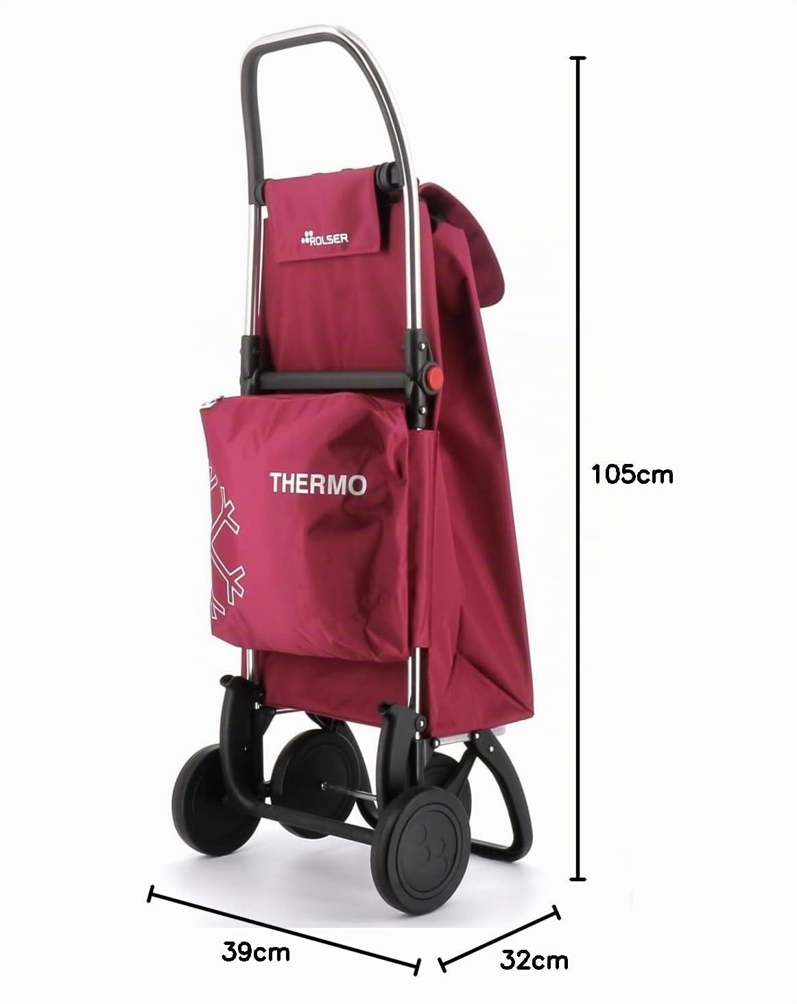 Carro Rolser I-MAX Thermo Zen 4 Ruedas Plegable - Bassi