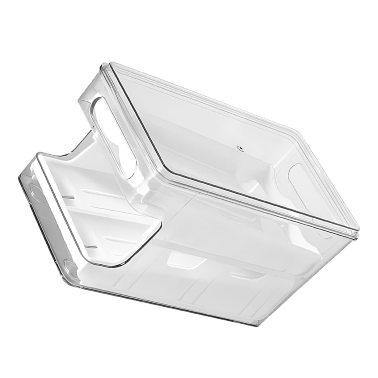 DOITOOL Organizador de Huevos para Almacenamiento Fácil para Nevera Diseño Apilable de Doble Capa, Caja Transparente de Pet y Pp Sistema Deslizante en Cocina
