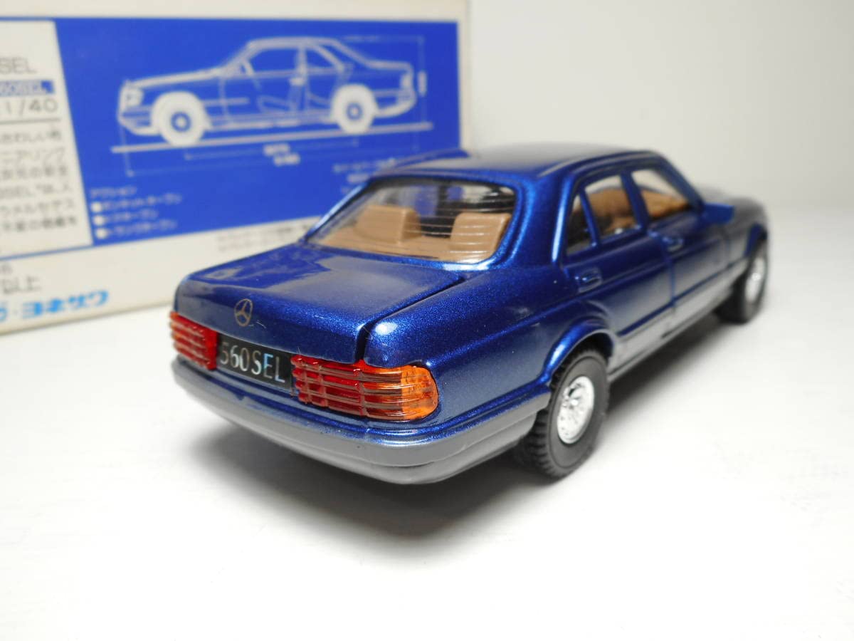 Amazon | Merecedes BENZ 1/40 メルセデス ベンツ 560SEL 未展示品