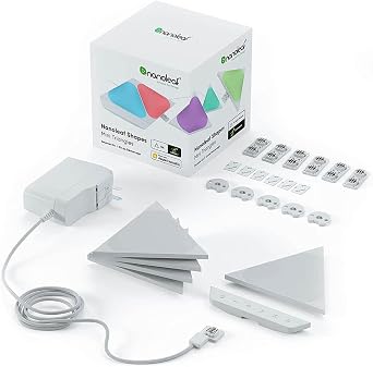 nanoleaf NL485005TW5P Shapes - Mini Triangle Smarter Kit