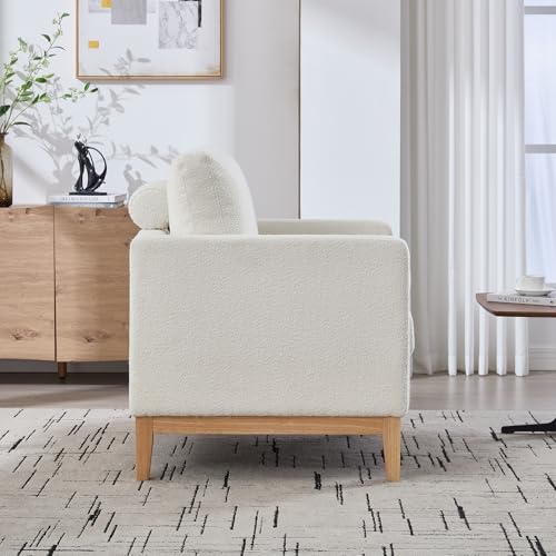 Sillón Lounge Peluche Marfil miniatura 6