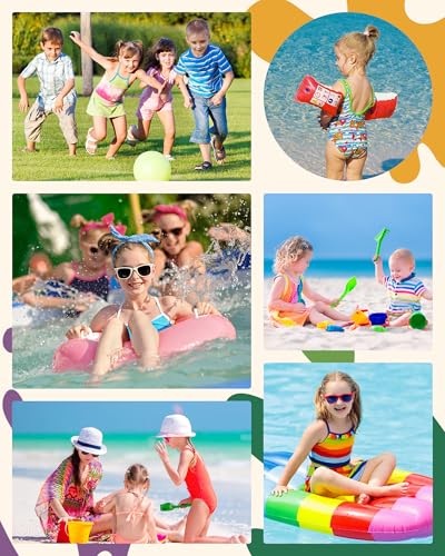Image of Angel season Girls Swimsuits Kids Bathing Suit One Piece Swimwear with UPF 50+ Cute