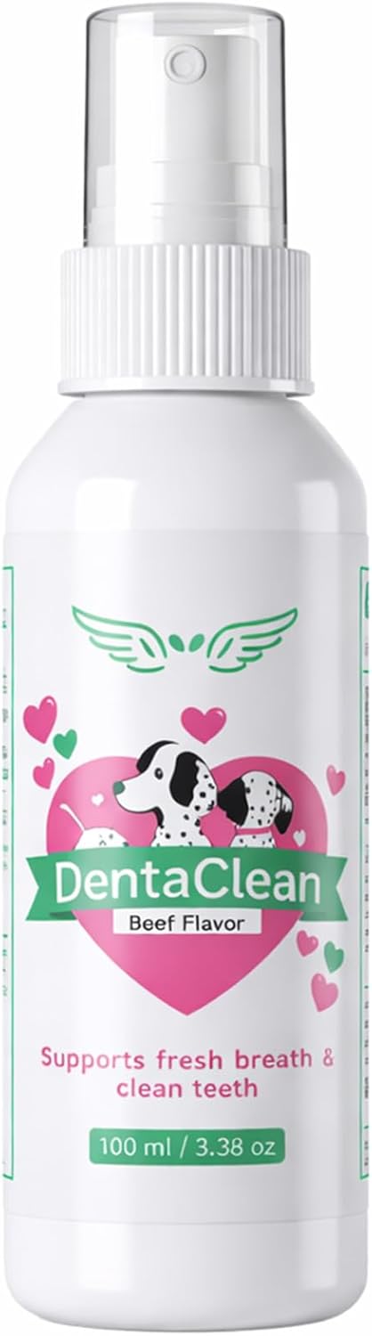 Milolabco Advanced Dental Spray, Natural Source Of Minerals That Helps Minimize Tartar Buildup, Freshens Breath, for A Healthy Balance Of Oral, Supports Oralhygiene, Gums & Oral Health for Dogs, 100ml