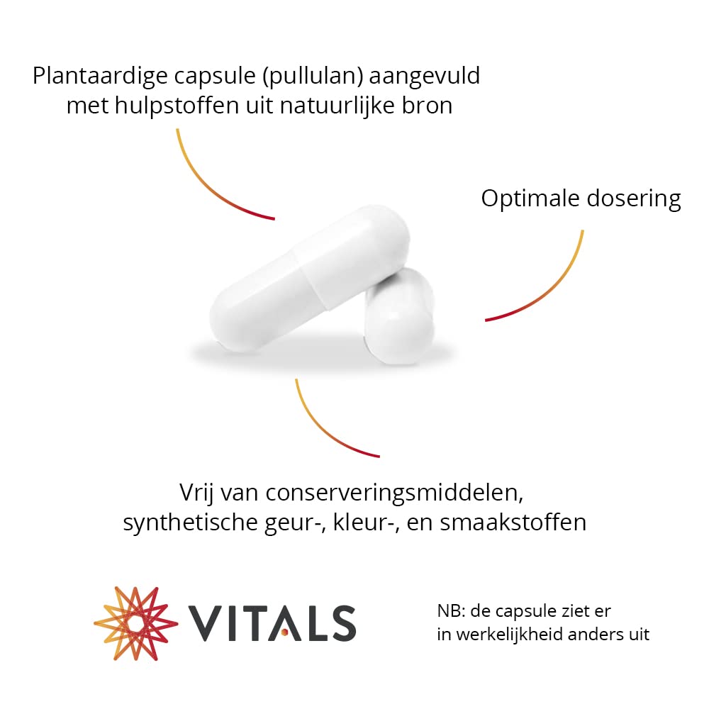 Vitals Boswellia AF - 60 Kapseln, vegan. Für bewegliche Gelenke. Mit 100mg Aprèsflex aus Boswellia serrata.