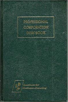 Hardcover Professional Corporation Desk Book