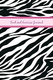 Food and Exercise Journal: Daily Food Journal (zebra print)