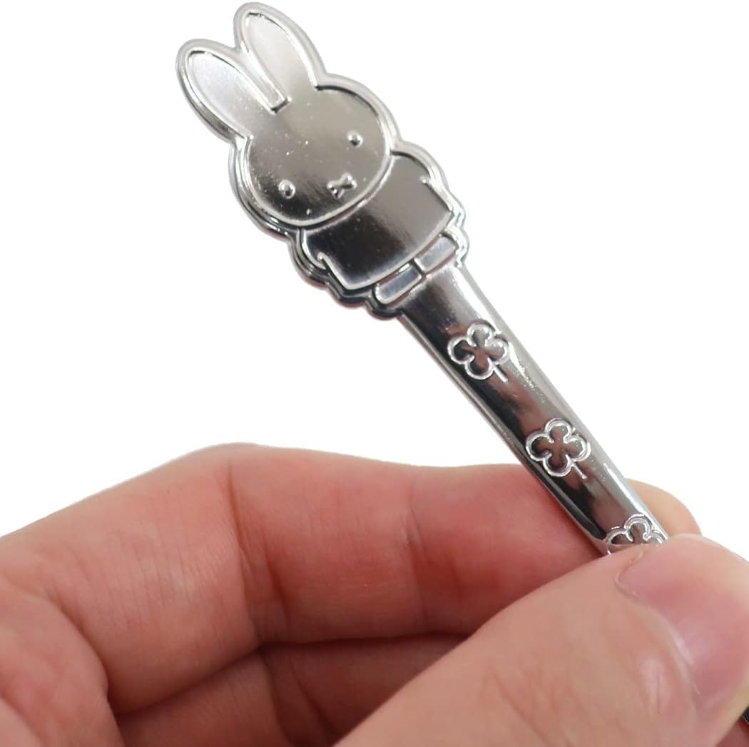 Kim Jo Pottery 62981 Dick Bruna "Miffy" Stainless Steel Fork, 5.5 inches (14 cm), Plain
