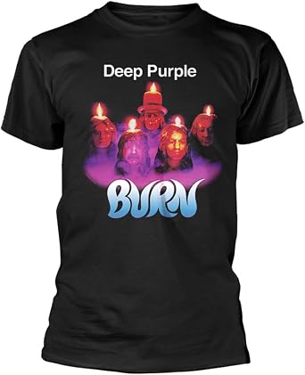 Plastic Head Deep Purple Burn Band Logo T Shirt