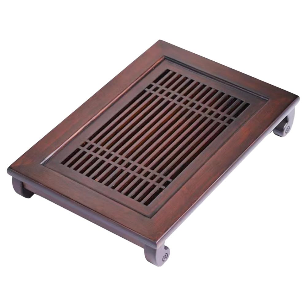 Plateau à thé, Plateau à thé en Bois, Water Storage Set Drawer Household Tea Board Chinese Tea Storage Tray