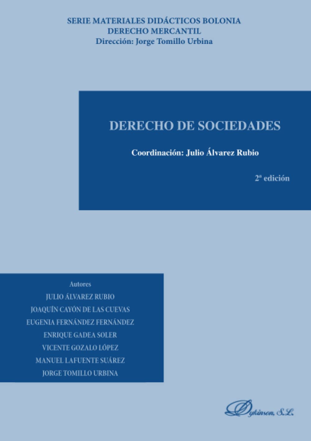Derecho de Sociedades. (SIN COLECCION)