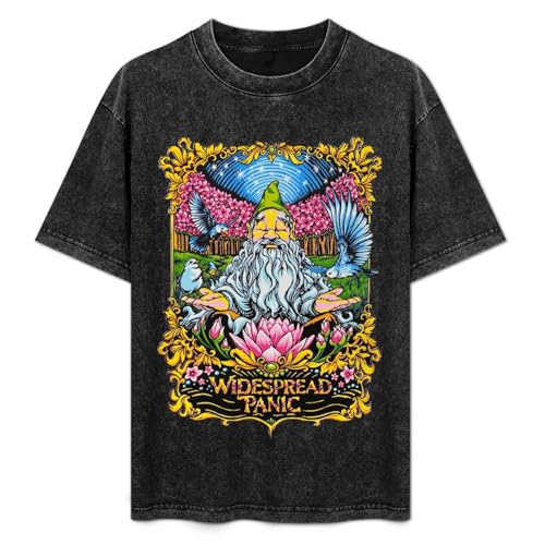 Men's Women's Vintage Oversized Short Sleeve T Shirts Fashion Drop Shoulder Tees Top - Main Image