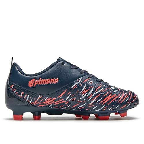 Epimeno Soccer Cleats Boys Girls Kids Firm Ground Unisex Football Baseball Shoes(Little Kid/Big Kid) #TOP3