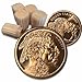 100 ct 1 oz copper buffalo rounds in 5 storage tubes