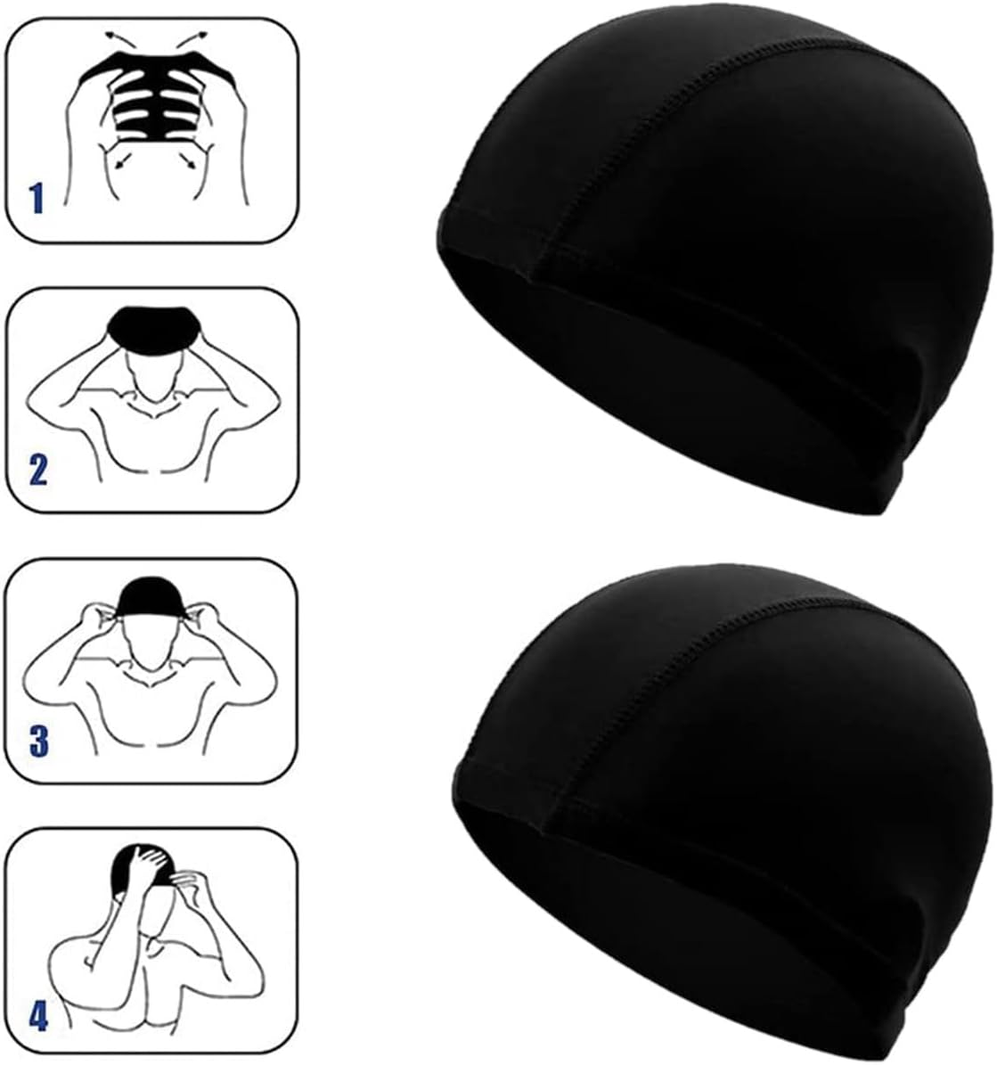 Úszósapka használat közben