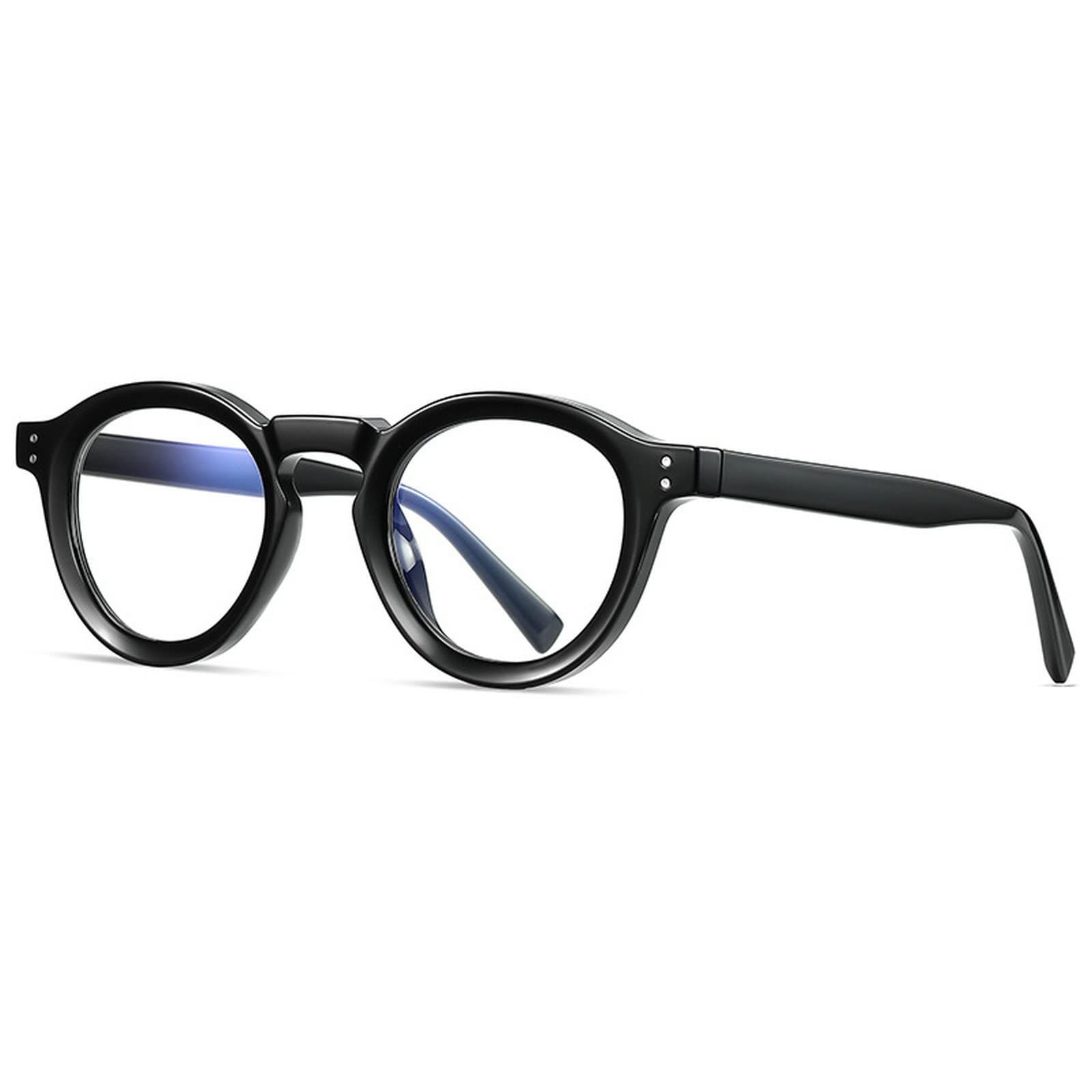 COTIA Retro Oval Blue Light Blocking Reading Glasses Anti Glare Digital Eye Strain Classic Reader Men