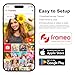 2 Pack Frameo 10.1 Inch WiFi Digital Picture Frame,64GB Large Storage,1280 x 800 HD IPS Touch Screen, Electronic Picture Frame,Auto-Rotate and Slideshow, Share Photo & Video Instantly (64GB)
