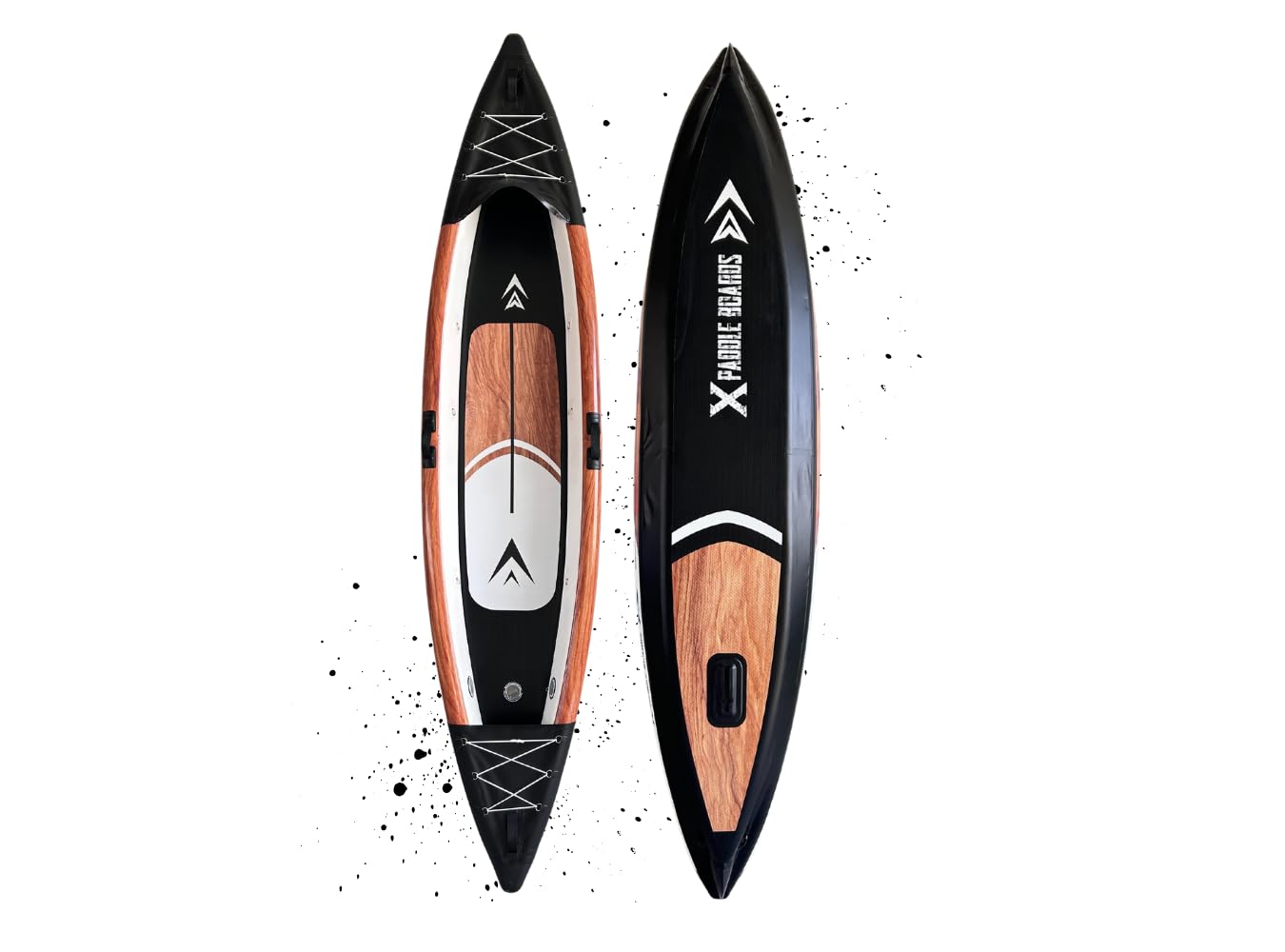 Canoa Kayak Inflable 1 Plaza Dropstitch 366 x 75 x 42 cm K-Black